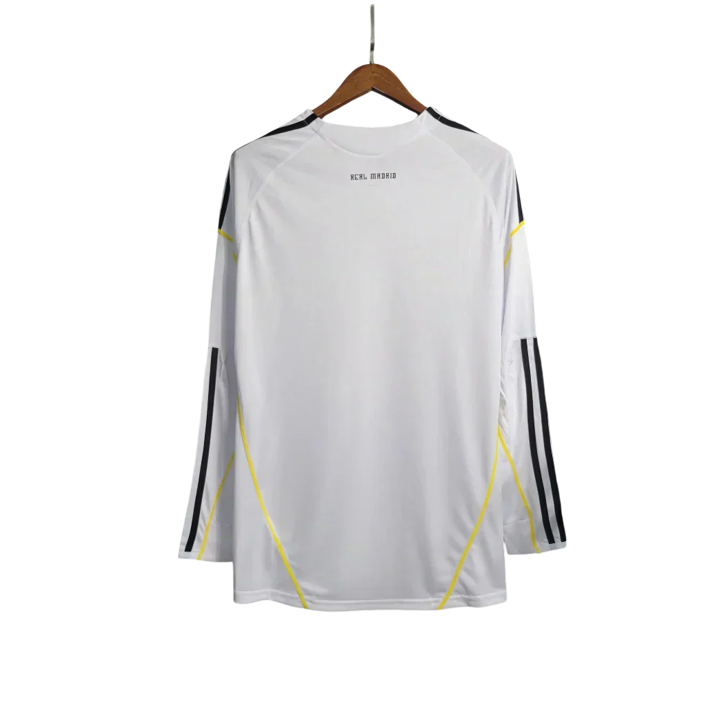 Camisa Real Madrid I 2009/10 Manga Longa