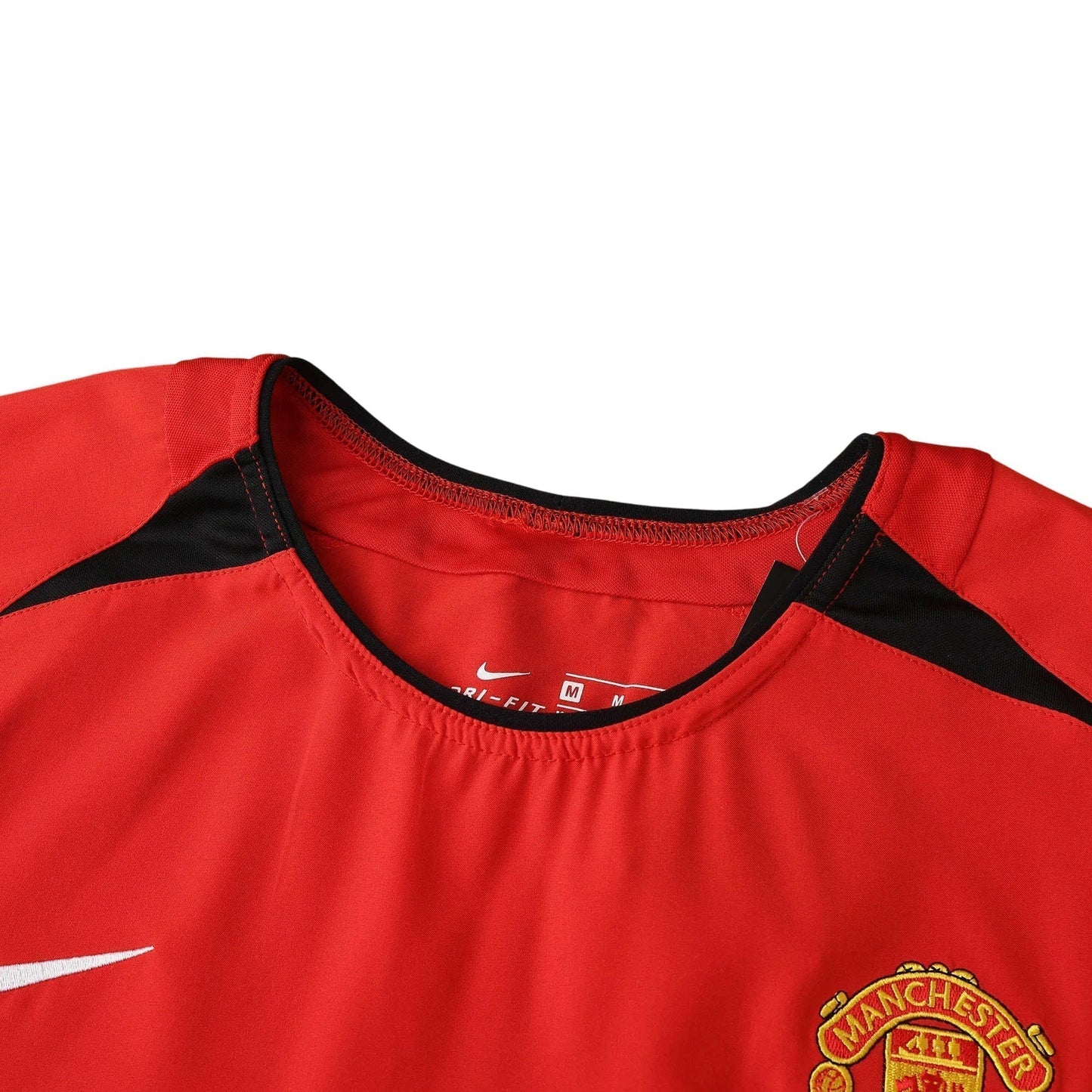 Camisa Manchester United I 2003/04 Manga Longa