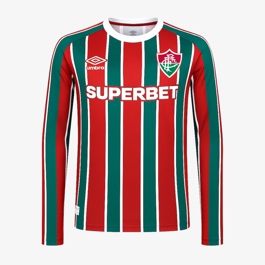 Camisa Fluminense 2025/26 I Manga Longa