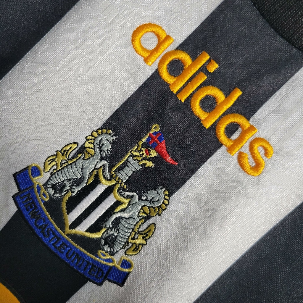Camisa Newcastle I 1997/98 Manga Longa