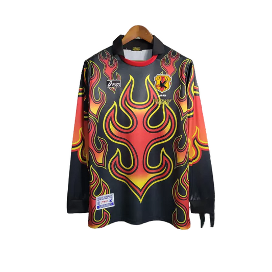 Camisa Japão Goleiro 1998 Manga Longa