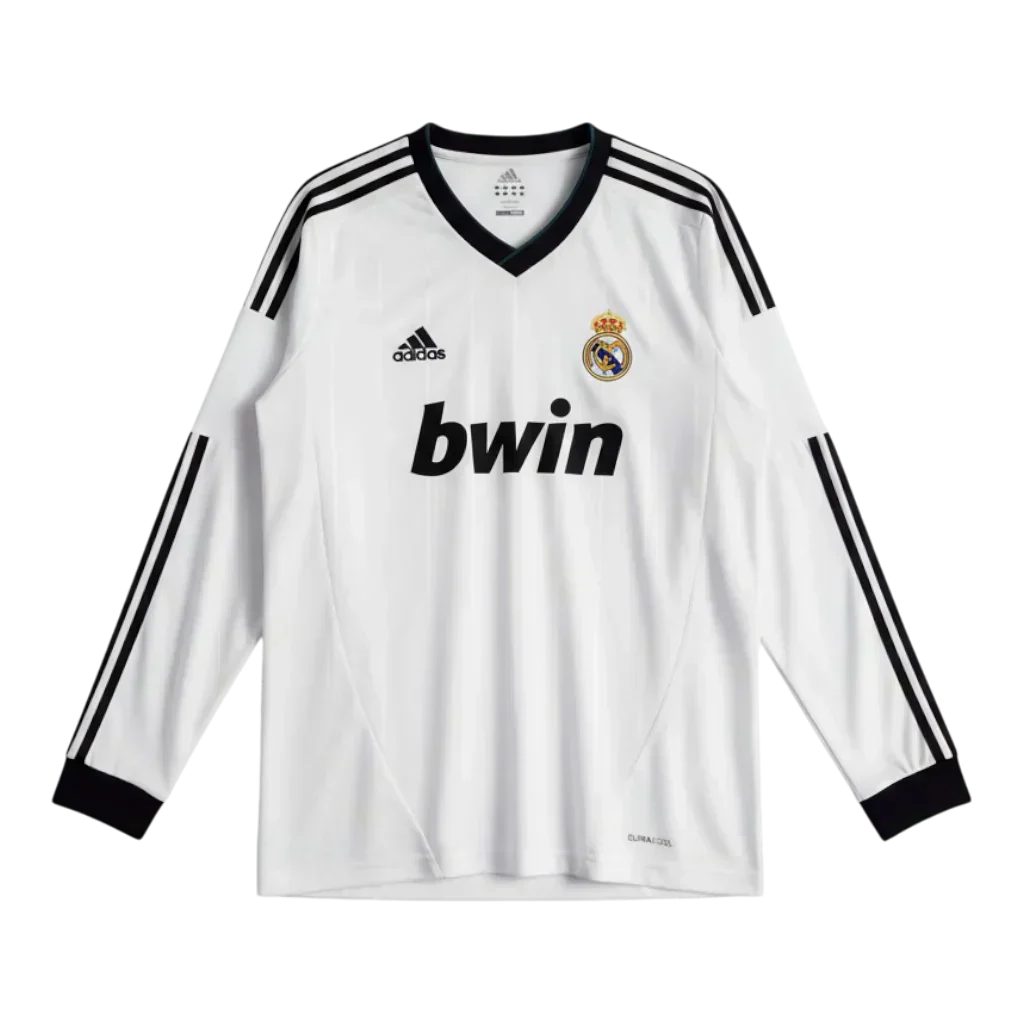Camisa Real Madrid I 2012/13 Manga Longa