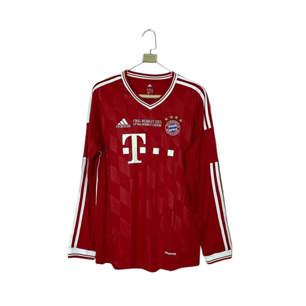 Camisa Bayern de Munique I 2013/14 Manga Longa