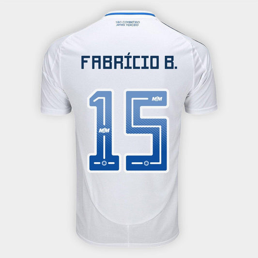 Camisa Cruzeiro 2025/26 II Fabricio B. N° 15