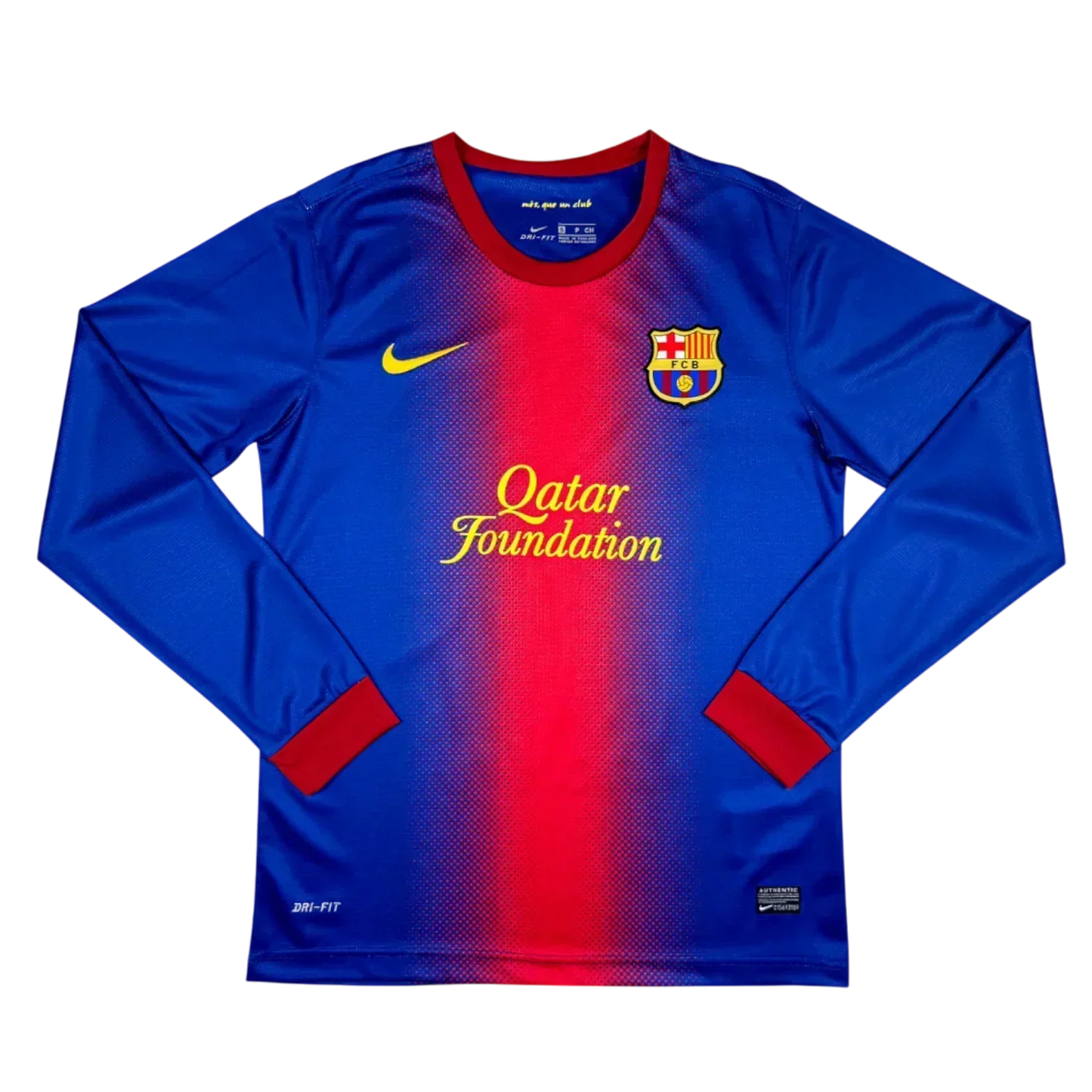 Camisa Barcelona I 2012/13 Manga Longa
