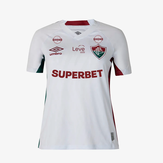 Camisa Feminina Fluminense 2025/26 II Com Patrocínio