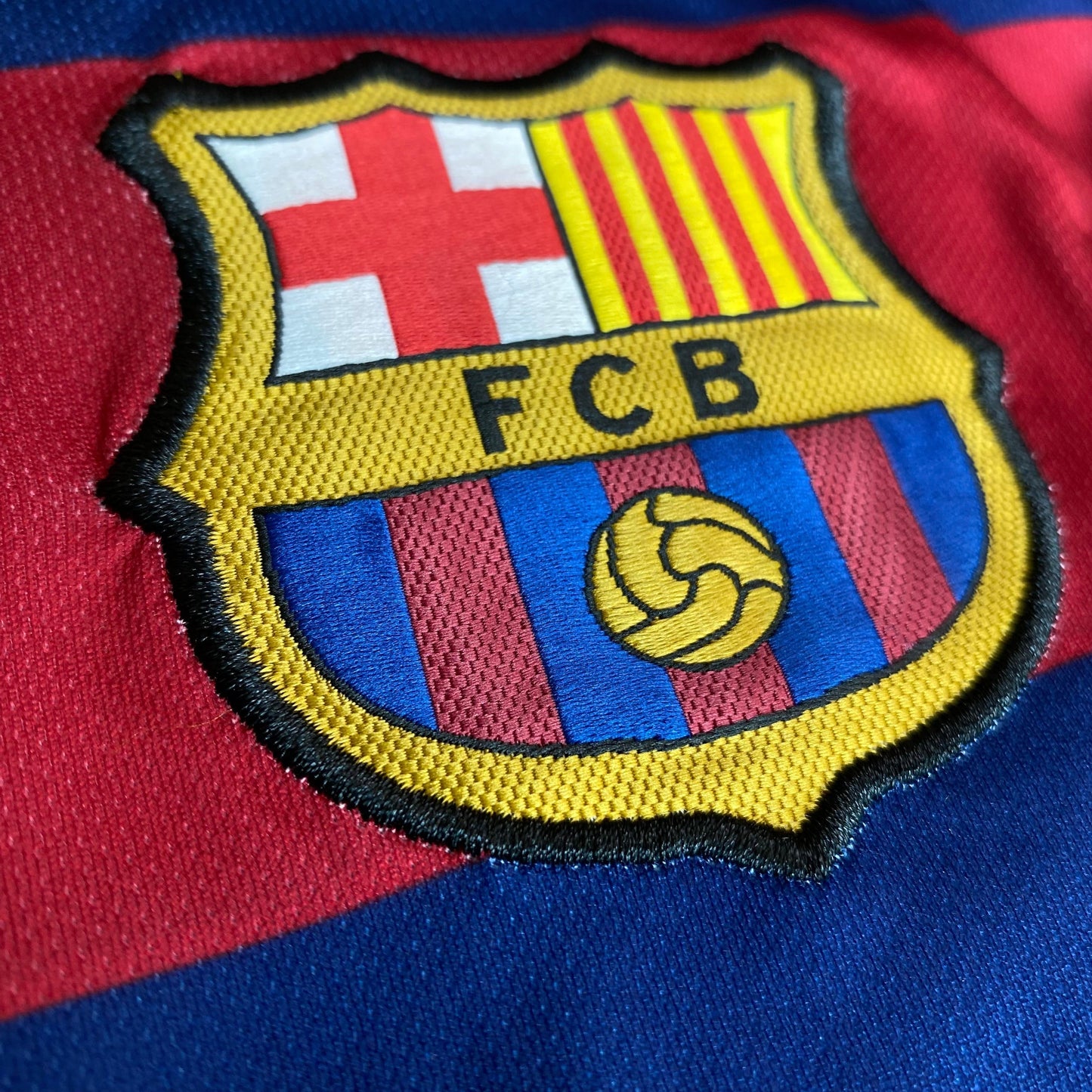 Camisa Barcelona I 2015/16 Manga Longa