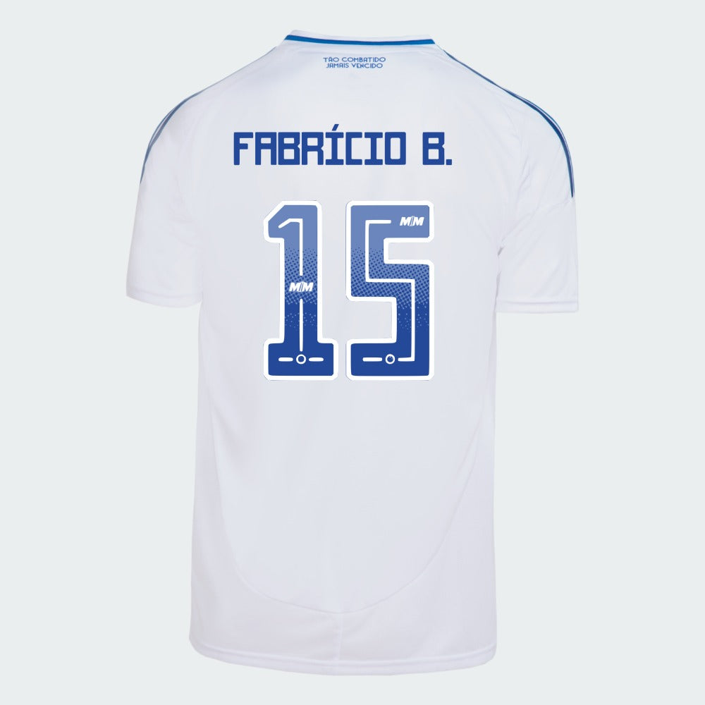 Camisa Cruzeiro 2025/26 II Fabricio B. N° 15