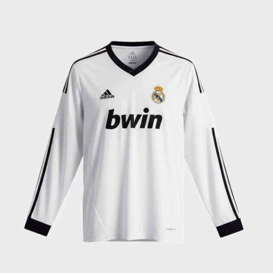 Camisa Real Madrid I 2012/13 Manga Longa