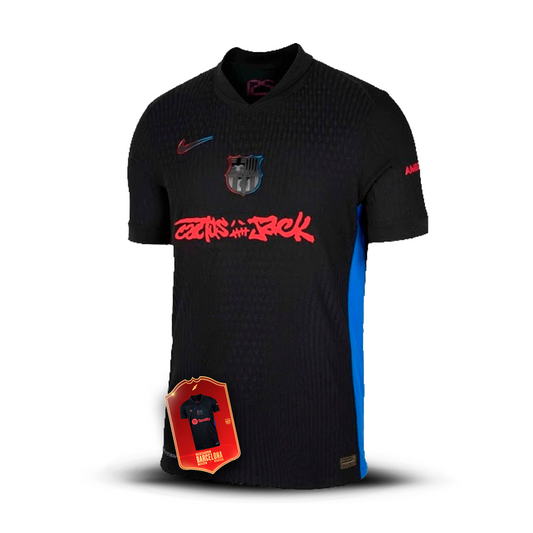 Camisa Barcelona II Travis Scott 2024/25 Jogador