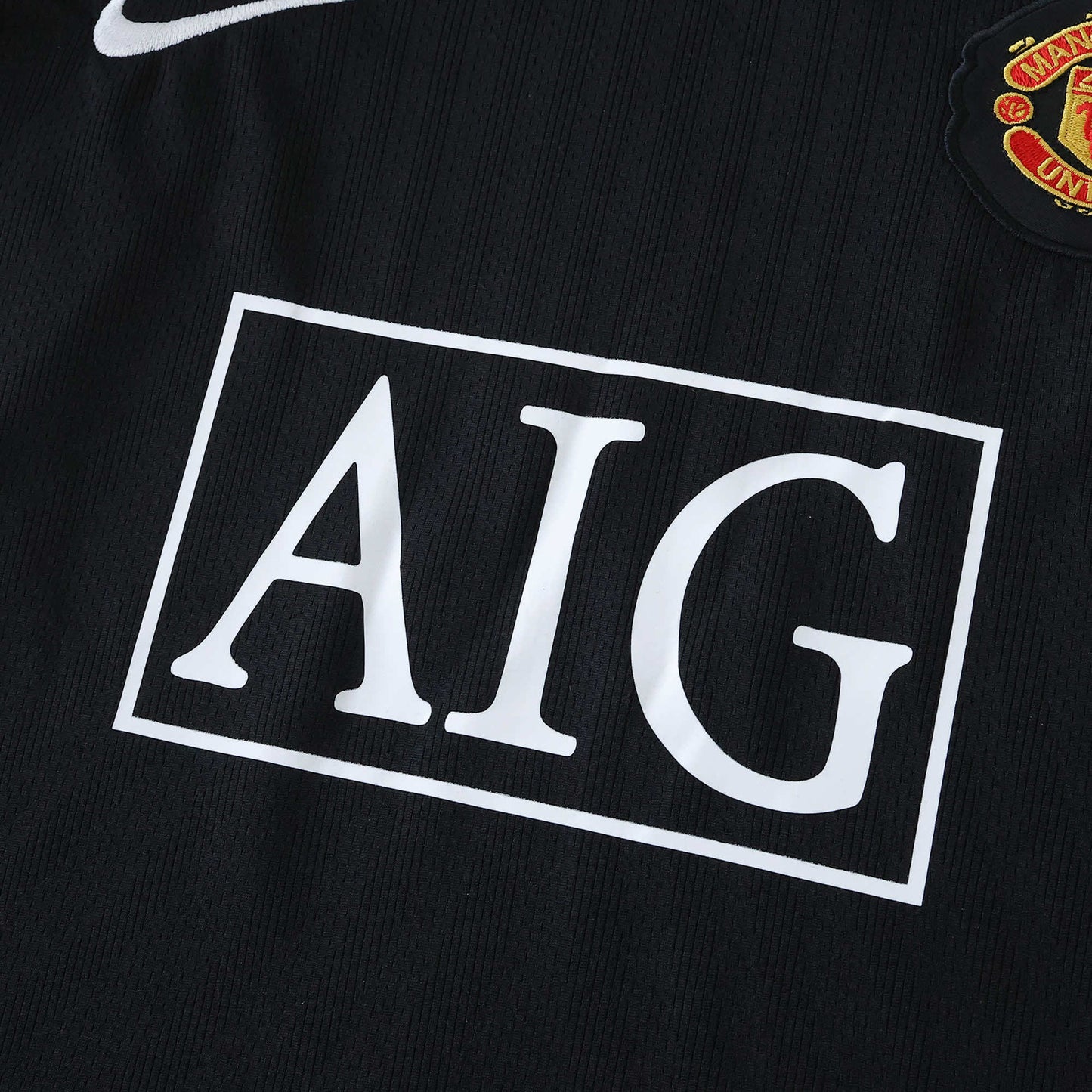 Camisa Manchester United II 2007/08 Manga Longa