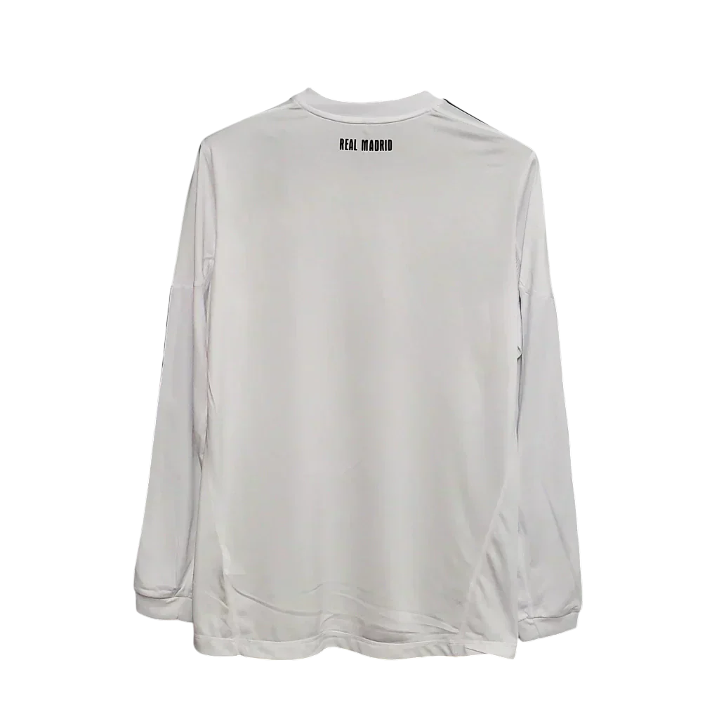 Camisa Real Madrid I 2010/11 Manga Longa